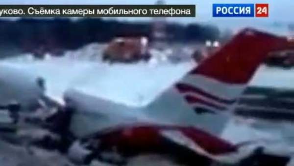 Accidente de avión en Rusia Accidente de avión en Rusia