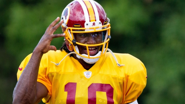 Robert Griffin III, de los Pieles Rojas de Washington Robert Griffin III, de los Pieles Rojas de Washington