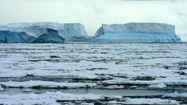 Fragmentación de la placa Wilkins en la Antártida, provocada por el cambio climático Fragmentación de la placa Wilkins en la Antártida, provocada por el cambio climático