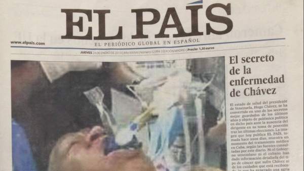 Edición retirada de ´El País´ Edición retirada de ´El País´