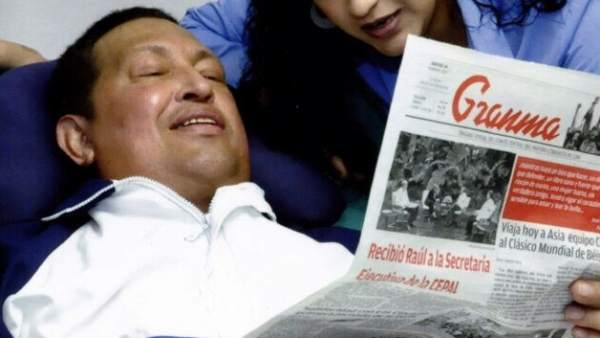 Únicas imagenes de Chávez Únicas imagenes de Chávez