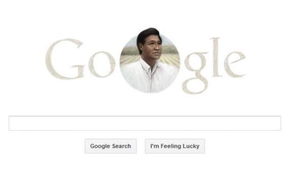 ´Doodle´ homenaje a César Chávez ´Doodle´ homenaje a César Chávez