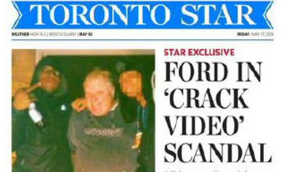 Portada del Toronto Star Portada del Toronto Star