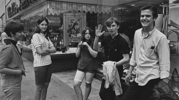 ´Teenagers on the street in downtown Detroit´, 1968 ´Teenagers on the street in downtown Detroit´, 1968