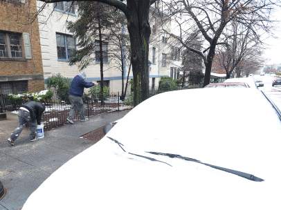 Tormenta invernal en Estados Unidos