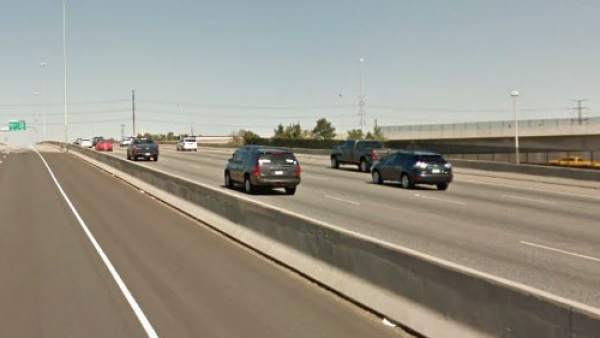 Autopista interestatal 25 en Denver, Colorado Autopista interestatal 25 en Denver, Colorado