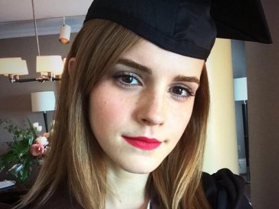 Emma Watson, graduada