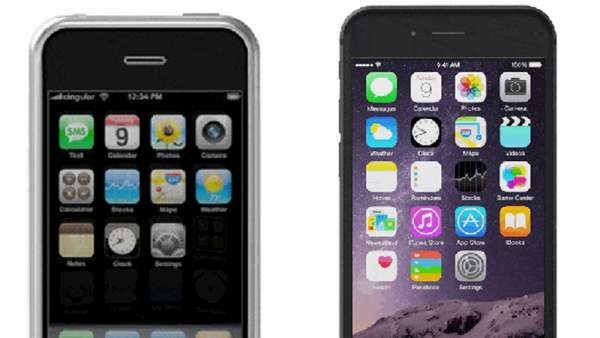 La evolución del iPhone La evolución del iPhone