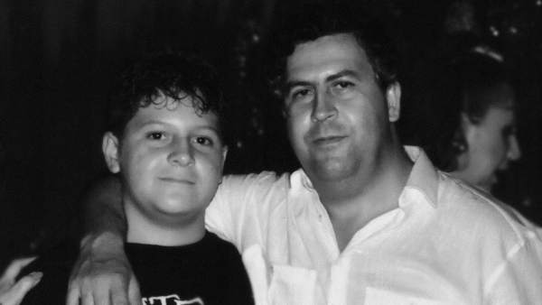 Pablo Escobar y su hijo Pablo Escobar y su hijo