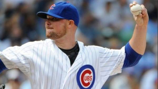 Jon Lester, Cachorros de Chicago. Jon Lester, Cachorros de Chicago.