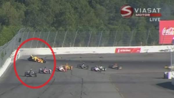 Accidente Justin Wilson Accidente Justin Wilson