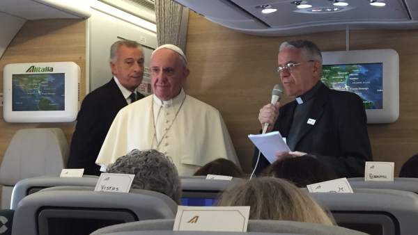 El Papa llega a EU El Papa llega a EU