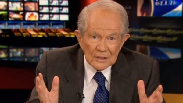 Pat Robertson, telepredicador. Pat Robertson, telepredicador.