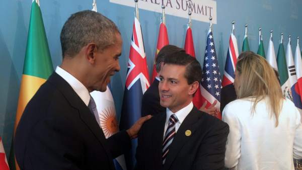 Obama y Peña Nieto Obama y Peña Nieto